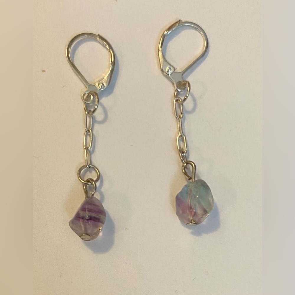 NEW Fluorite earrings